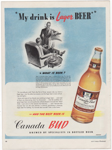 Canada Bud lager ad